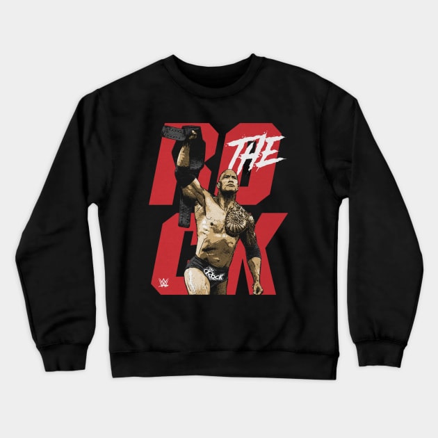 The Rock Championship Crewneck Sweatshirt by MunMun_Design